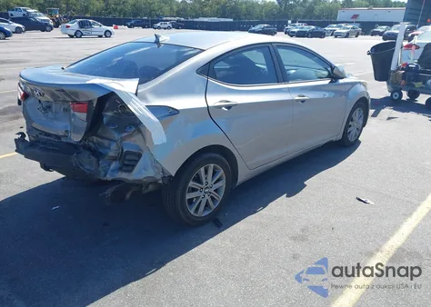 2014 Hyundai Elantra Se z USA, uszkodzony, nr VIN KMHDH4AE9EU083581